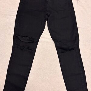 PAIGE Black Denim Jeans